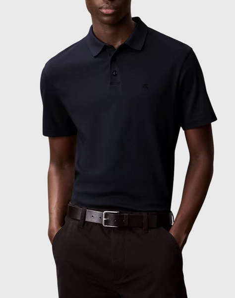 CALVIN KLEIN SS SUPIMA CHEST EMB POLO