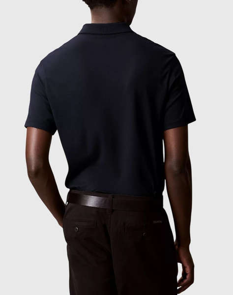 CALVIN KLEIN SS SUPIMA CHEST EMB POLO
