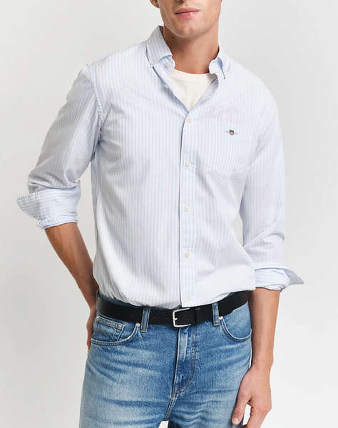 GANT РИЗА ΜΜ REG POPLIN STRIPE SHIRT
