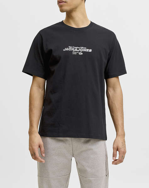 JACK&JONES JCOMINERAL SMALL FRONT PRINT TEE SS CREW
