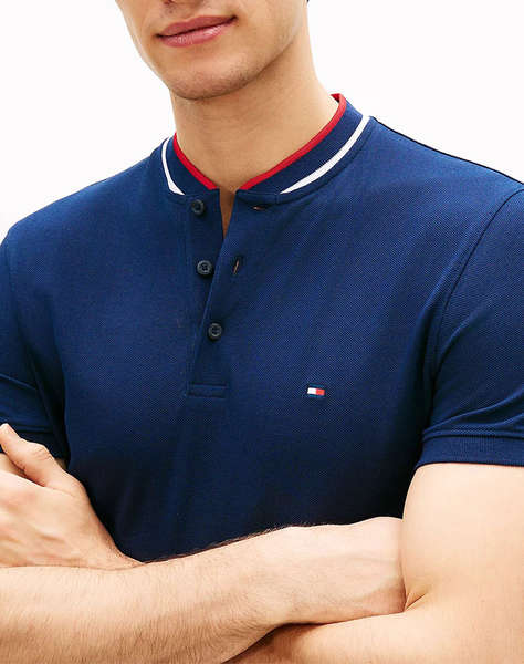 TOMMY HILFIGER MAO RWB TIPPED SLIM POLO
