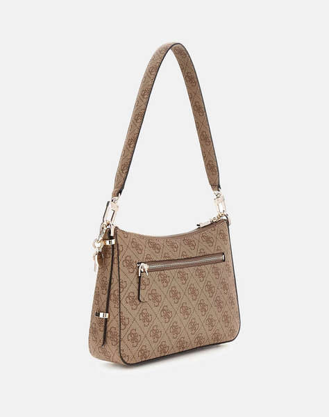 GUESS ECO ERICA TOP ZIP SHOULDER BAG ДАМСКА ЧАНТА