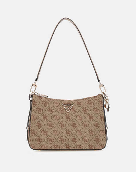 GUESS ECO ERICA TOP ZIP SHOULDER BAG ДАМСКА ЧАНТА