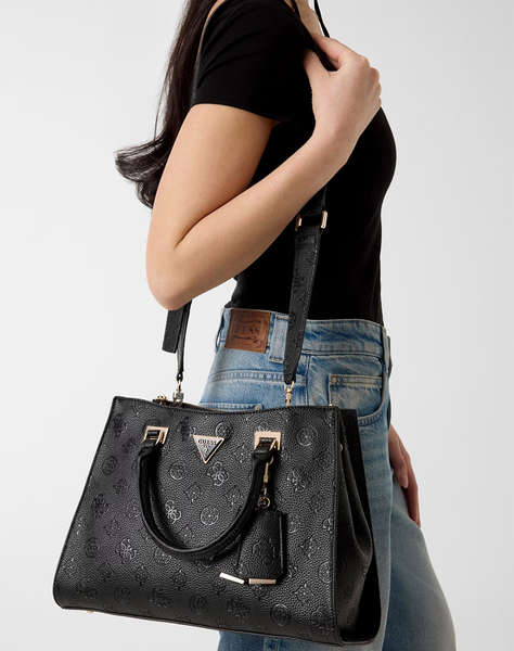 GUESS CRESIDIA II SOCIETY SATCHEL ДАМСКА ЧАНТА