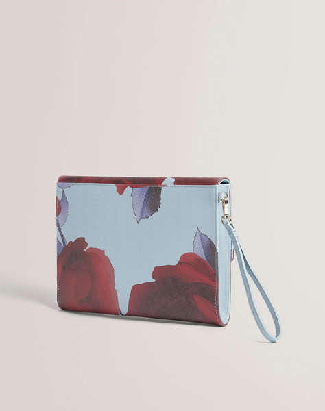 TED BAKER EMRYNN Rose Print Pouch