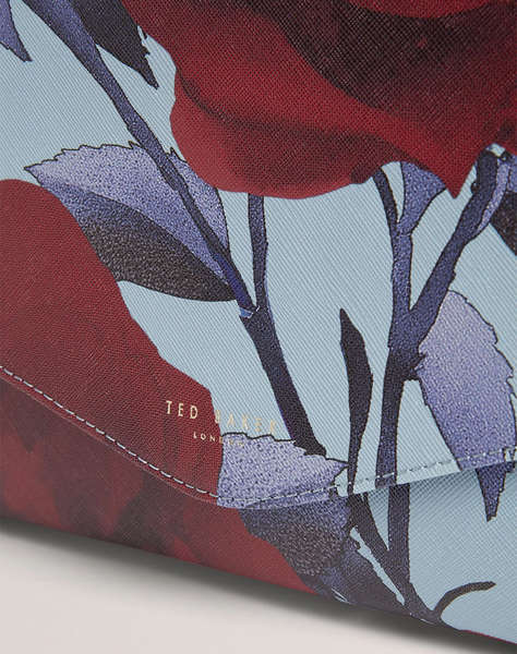 TED BAKER EMRYNN Rose Print Pouch