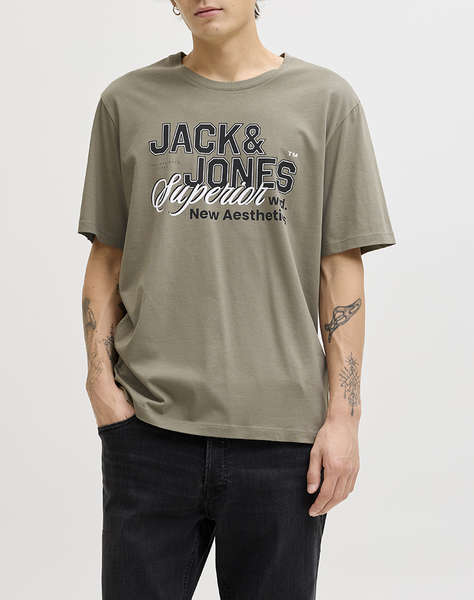 JACK&JONES JJELOGO TEE SS O-NECK 2 COL SS26 SN