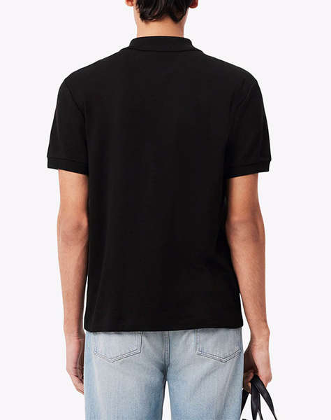 LACOSTE БЛУЗА KMSHORT SLEEVED RIBBED COLLAR SHIRT