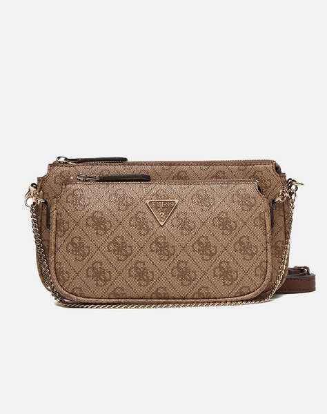 GUESS NOELLE II DBL POUCH CROSSBODY ДАМСКА ЧАНТА