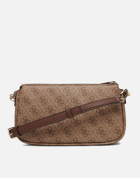 GUESS NOELLE II DBL POUCH CROSSBODY ДАМСКА ЧАНТА