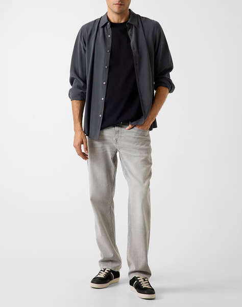 GUESS SS CN DIAMANTE LOGO TEE MEN''S BLOUSE