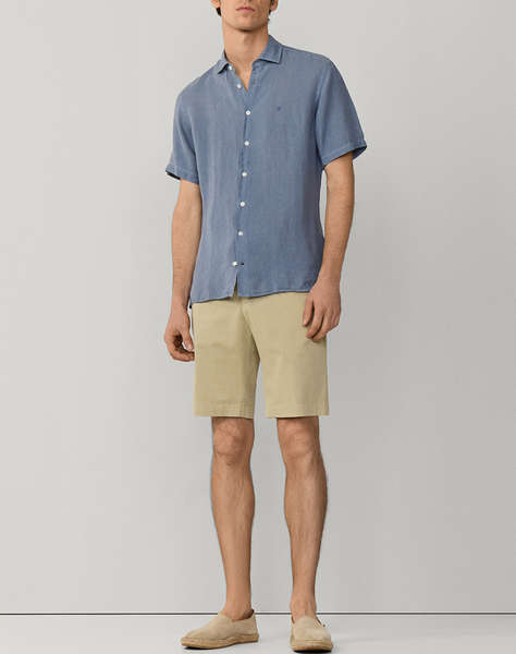 HACKETT ESSENTIALS GMD LINEN SS MEN''S SHIRT