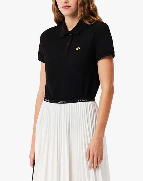 LACOSTE БЛУЗА KMSHORT SLEEVED RIBBED COLLAR SHIRT