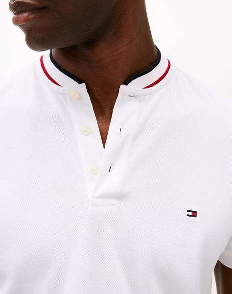 TOMMY HILFIGER MAO RWB TIPPED SLIM POLO
