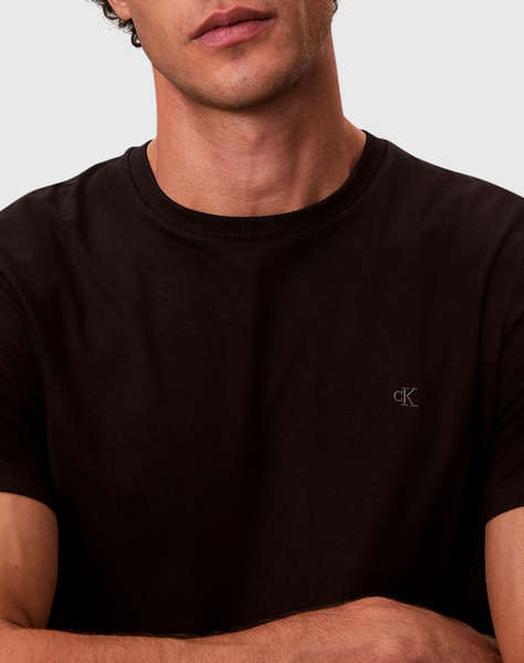 CALVIN KLEIN SS STRETCH COTTON SLIM TEE