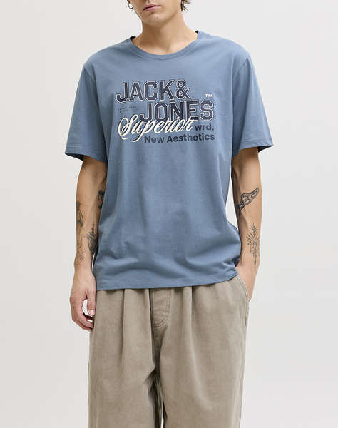 JACK&JONES JJELOGO TEE SS O-NECK 2 COL SS26 SN