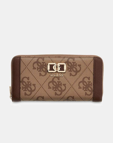 GUESS  KARNILLA LOGO SLG LRG ZIP ARND ДАМСКИ ПОРТФЕЙЛ