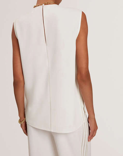TED BAKER MARMIA Sleeveless Top With Piping Detail