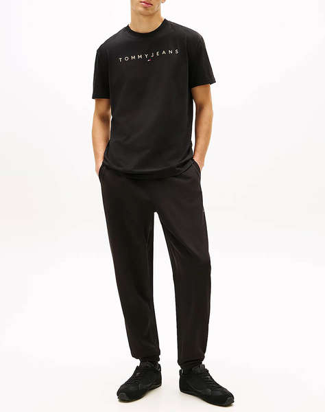 TOMMY JEANS TJM REG LINEAR LOGO TEE EXT