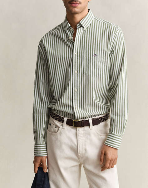GANT РИЗА ΜΜ REG CLASSIC POPLIN STRIPE SHIRT