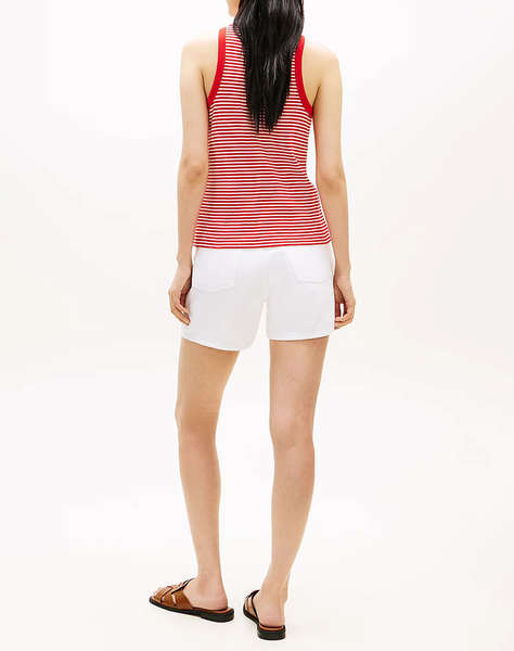 TOMMY HILFIGER GOLD BUTTON HENLEY TOP