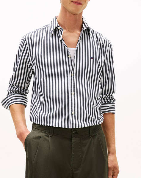 TOMMY HILFIGER FLEX POPLIN CLASSIC STP RF SHIRT