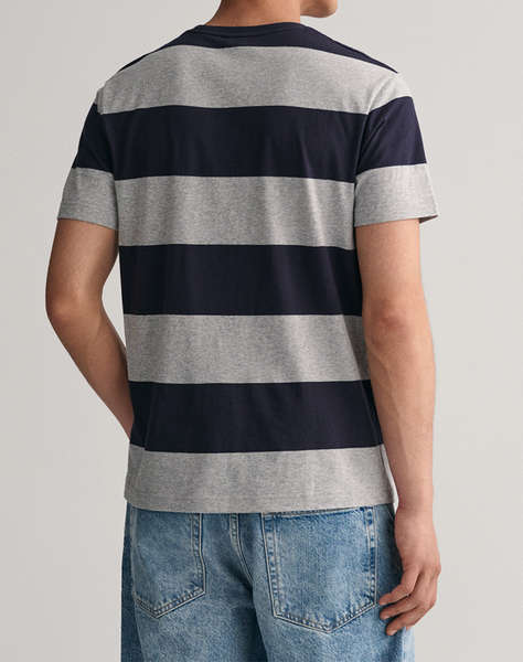 GANT БЛУЗА KMBAR STRIPE SS T-SHIRT