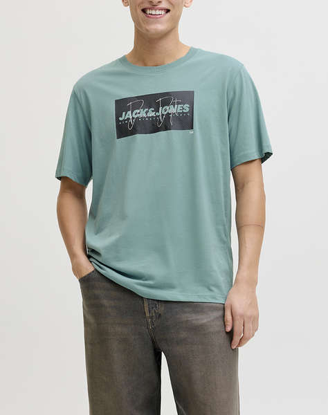 JACK&JONES JJCOLE PRINT TEE SS CREW NECK LN