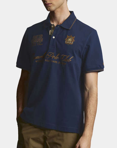 LA MARTINA BLOUSE POLO ΚΜ MAN S/S POLO PIQUET VISIBLE ST