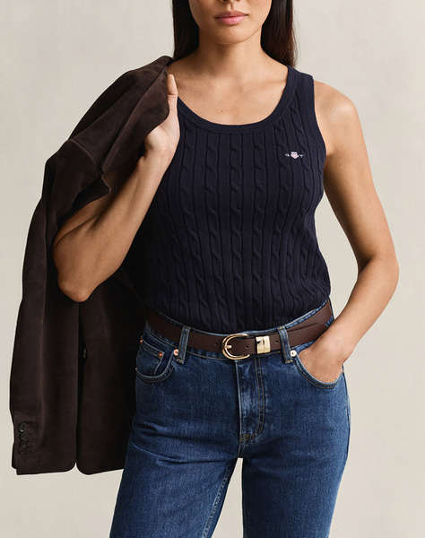 GANT БЛУЗА XM STRETCH COTTON CABLE TANK TOP
