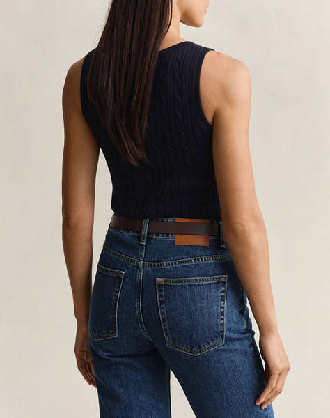 GANT БЛУЗА XM STRETCH COTTON CABLE TANK TOP