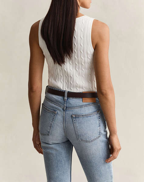 GANT БЛУЗА XM STRETCH COTTON CABLE TANK TOP