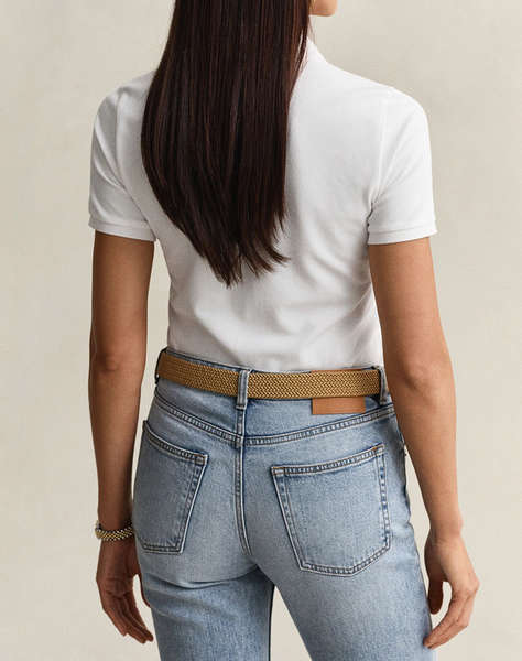 GANT БЛУЗА KMSLIM CONTRAST COLOR SS PIQUE POLO