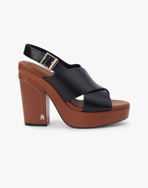 TOMMY HILFIGER LTH WRAPPED HEEL X CROSS