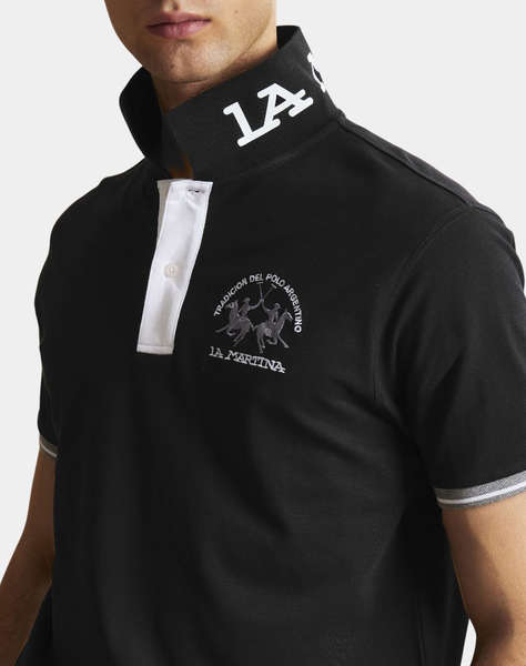 LA MARTINA BLOUSE POLO ΚΜ MA S/S POLO PIQUET STRETCH