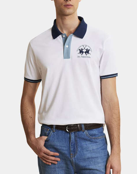 LA MARTINA BLOUSE POLO ΚΜ MA S/S POLO PIQUET STRETCH