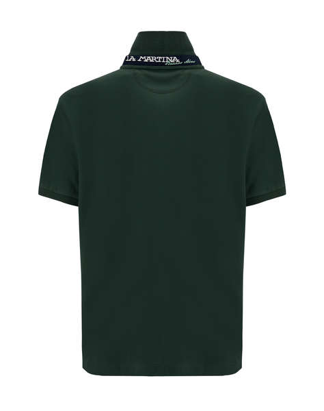 LA MARTINA BLOUSE POLO ΚΜ MAN S/S POLO PIQUET STRETCH