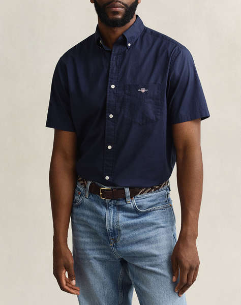 GANT РИЗА KMREG POPLIN SS SHIRT