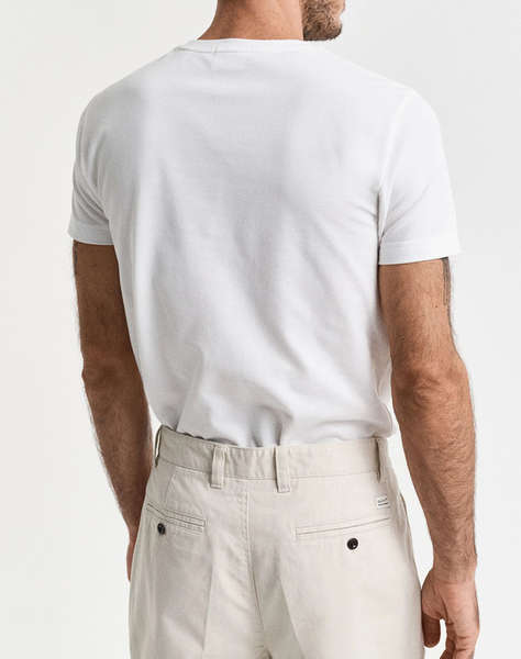 GANT БЛУЗА KMSLIM PIQUE SS T-SHIRT