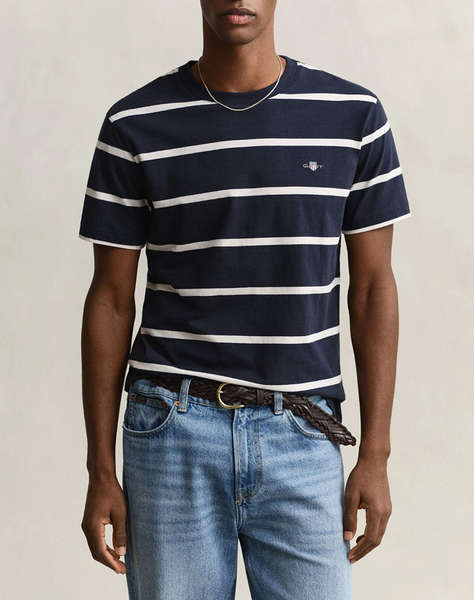 GANT БЛУЗА KMSTRIPED SS TSHIRT