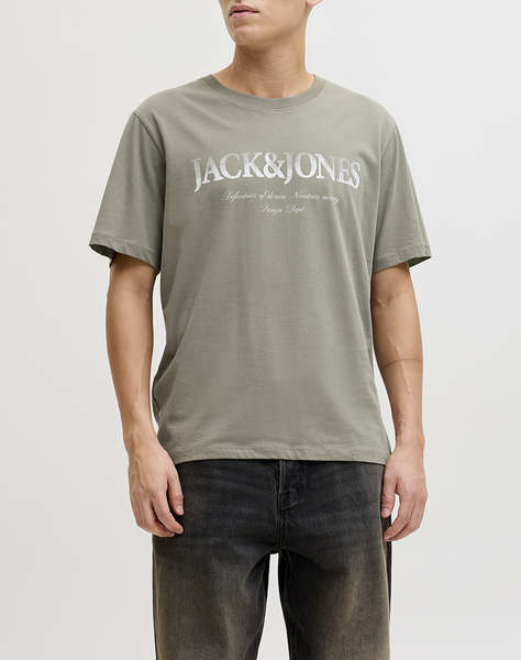 JACK&JONES JJDEVIN DAYTONA PRINT TEE SS CREW LN