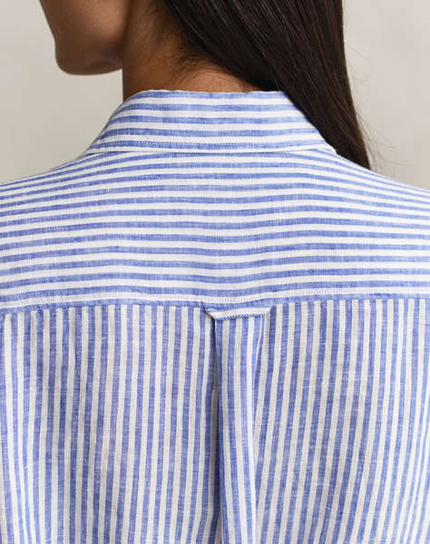 GANT РОКЛЯ STRIPED LINEN SS SHIRT DRESS