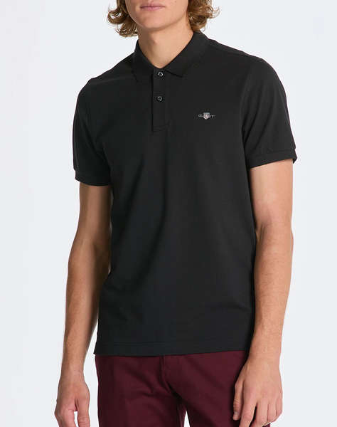 GANT БЛУЗА KMREG SHIELD SS PIQUE POLO