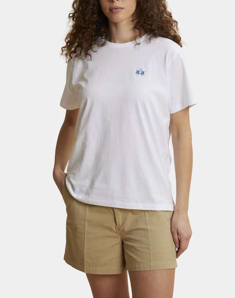 LA MARTINA BLOUSE T-SHIRT ΚΜ WOMAN T-SHIRT S/S 40/1 COTTON