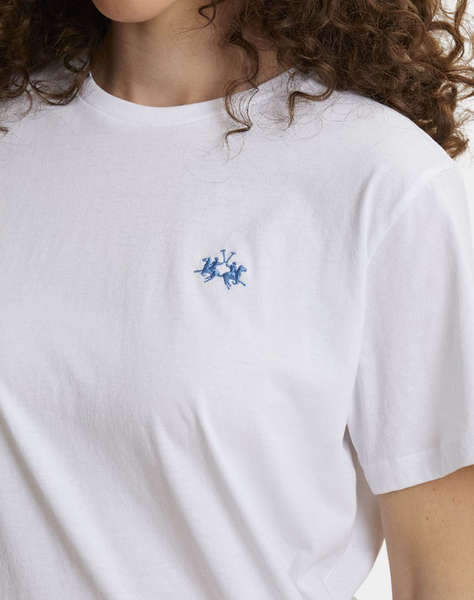 LA MARTINA BLOUSE T-SHIRT ΚΜ WOMAN T-SHIRT S/S 40/1 COTTON