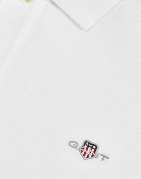 GANT БЛУЗА KMREG SHIELD SS PIQUE POLO