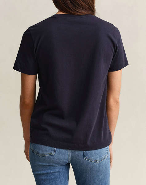 GANT БЛУЗА KMREG SCRIPT SS T-SHIRT