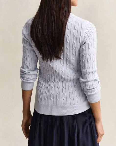 GANT ЖИЛЕТКА STRETCH COTTON CABLE CARDIGAN