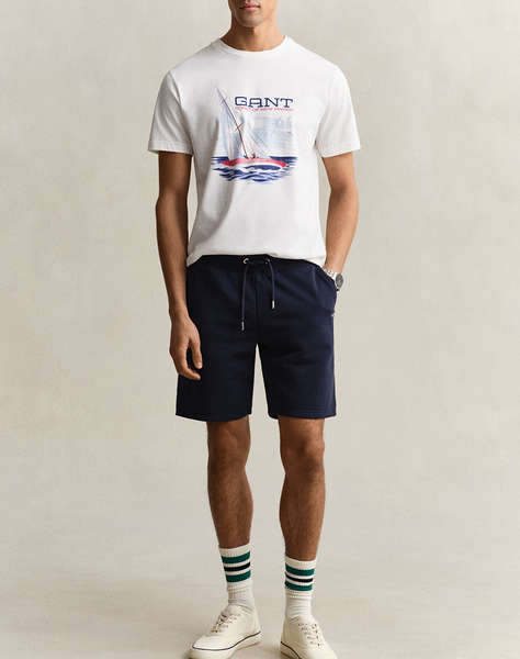 GANT SHORTS REG SHIELD SWEAT SHORTS