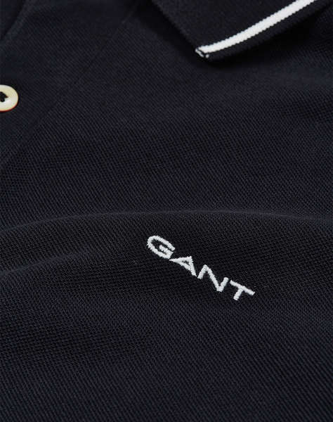 GANT БЛУЗА KMTIPPING SS PIQUE POLO